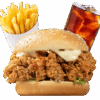 Burger wih Drink